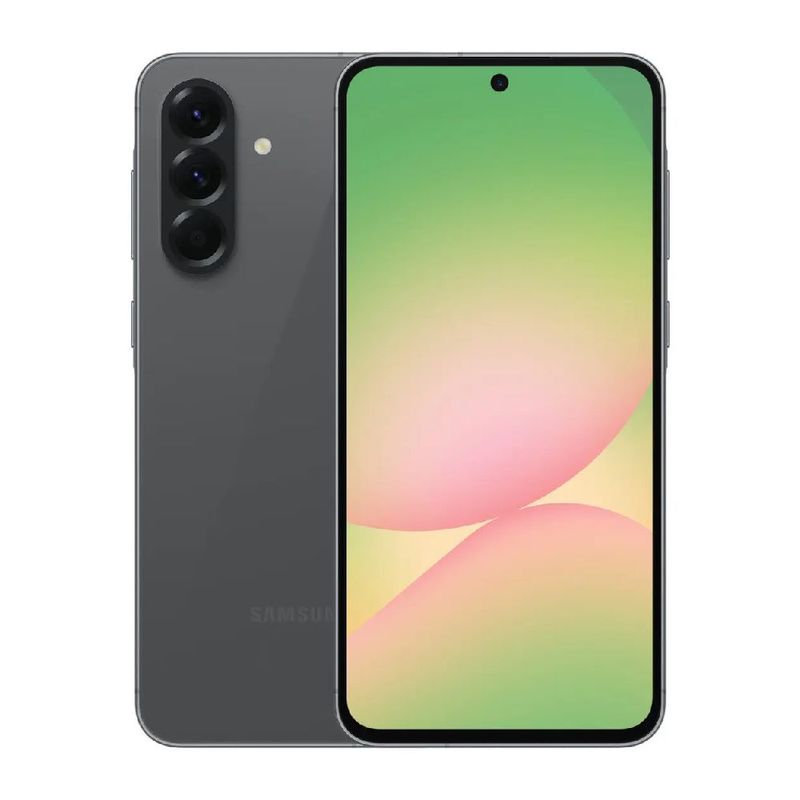 Celular Samsung Galaxy A56 5G 256GB negro, batería 5000mAh frontal