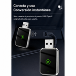 Adaptador LAESD Q1J negro Android Auto inalámbrico