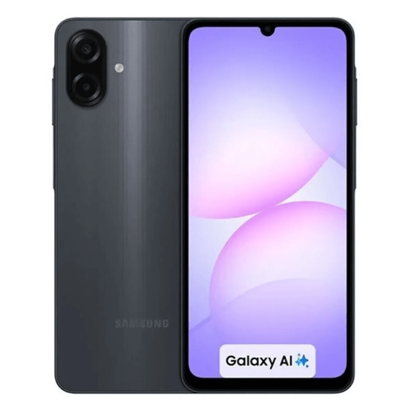 Celular Samsung Galaxy A07 64GB negro, cámara 50MP HD+ frontal completo frontal
