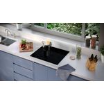 Encimera de inducción Electrolux IE4TW 60cm 4 hornillas detalle cocina