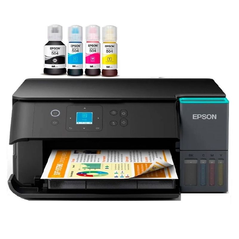 Impresora Epson L4360 multifuncional Wi-Fi dúplex tintas frontal tintas