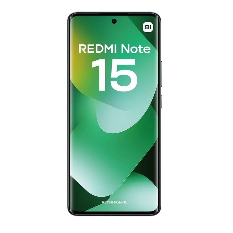 Celular Xiaomi Redmi Note 15 4G 128GB negro, 108MP AMOLED FRONTAL