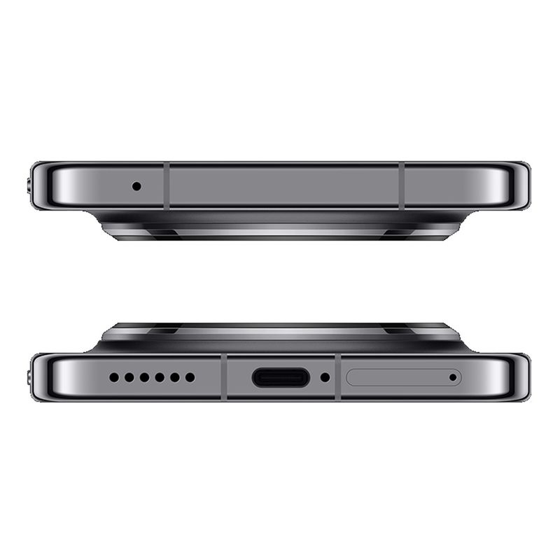 Celular Huawei Mate 80 Pro 512GB negro, cámara 50MP OLED lateral superior