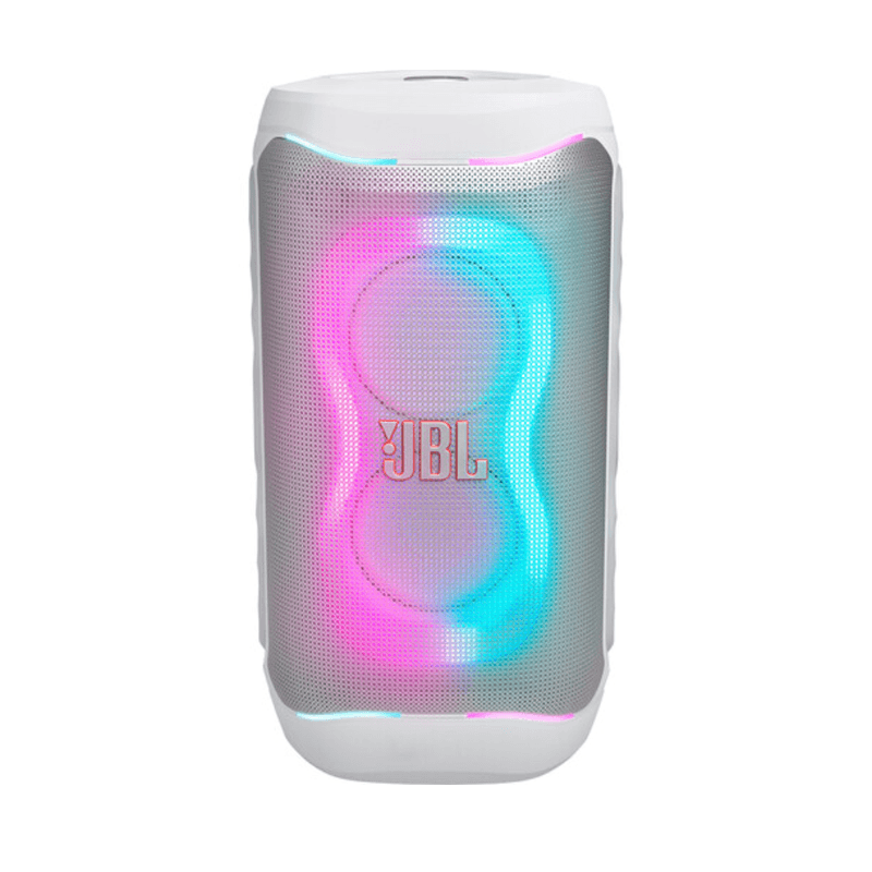 Parlante JBL PartyBox 130 blanco vista frontal