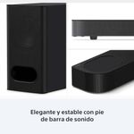 Barra de sonido Sony BRAVIA Theatre Bar 6 HT-B600 negro vista lateral