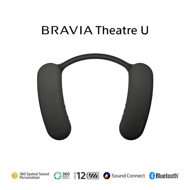 Altavoz para cuello Sony BRAVIA Theatre U HT-AN7 negro diseño wearable