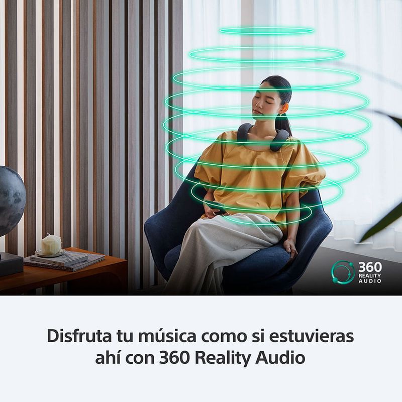 Altavoz para cuello Sony BRAVIA Theatre U HT-AN7 negro sonido espacial 360