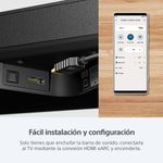 Barra de sonido Sony HT-S2000 negro entrada óptica
