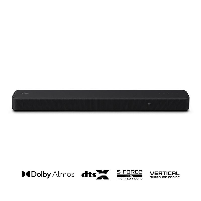 Barra de sonido Sony HT-S2000 negro vista frontal