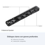 Barra de sonido Sony HT-S2000 negro Dolby Atmos