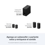 Barra Sony BRAVIA Theatre Bar 9 HT-A9000 negro mando incluido