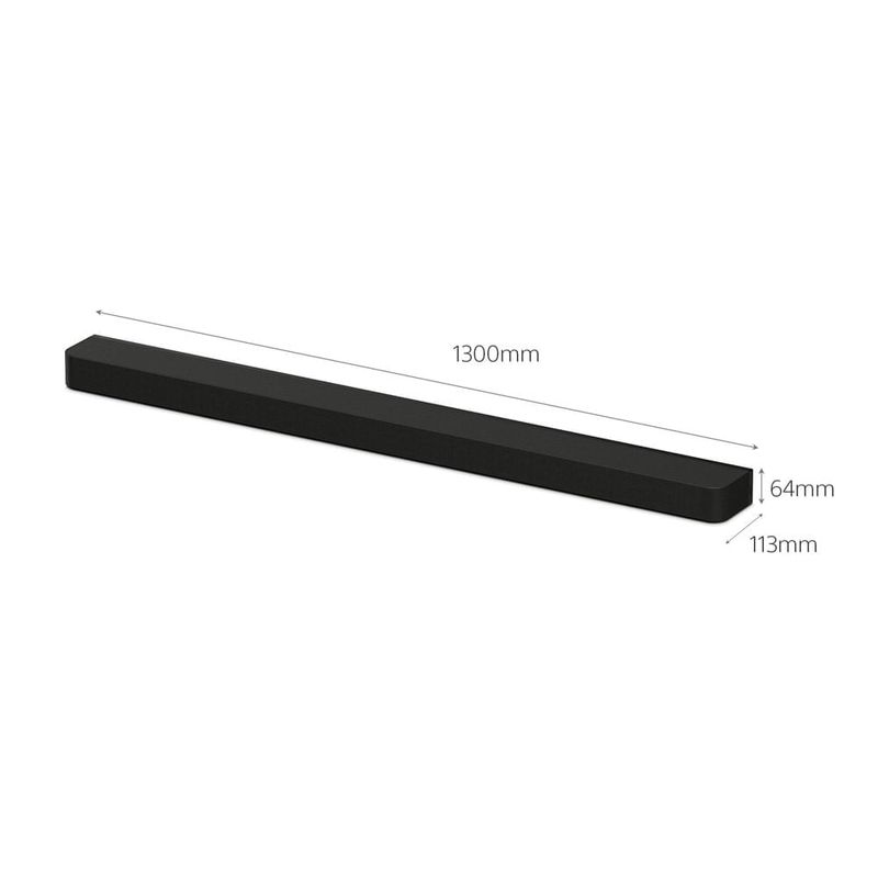 Barra Sony BRAVIA Theatre Bar 9 HT-A9000 negro medidas