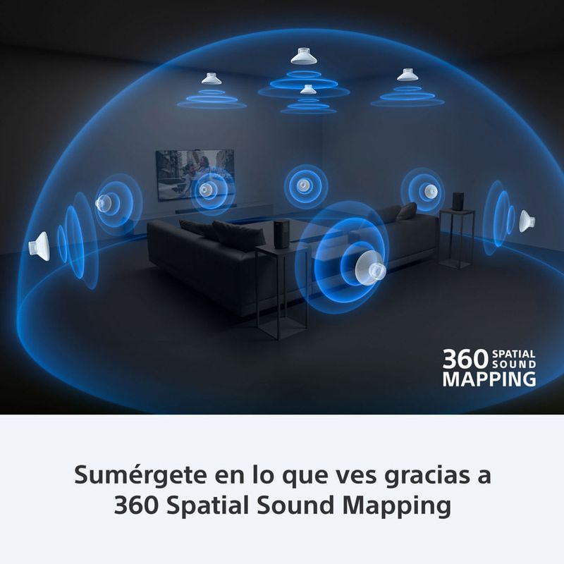 Barra Sony BRAVIA Theatre Bar 9 HT-A9000 negro Dolby Atmos