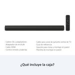 Barra Sony BRAVIA Theatre Bar 9 HT-A9000 negro para TV