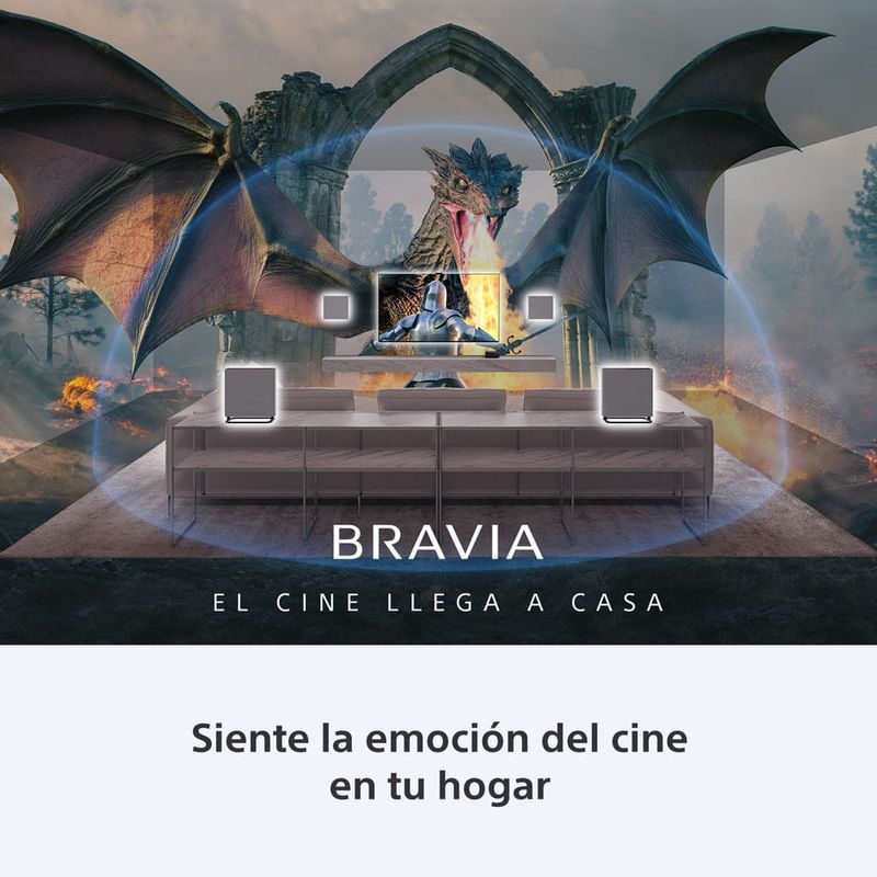 Sistema Home Theatre Sony BRAVIA Theatre Quad HT-A9M2 gris Dolby Atmos