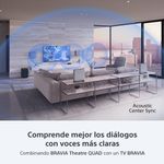 Sistema Home Theatre Sony BRAVIA Theatre Quad HT-A9M2 gris Bluetooth 5.2