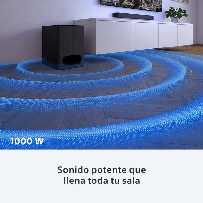 Sistema de teatro Sony BRAVIA Theatre System 6 HT-S60 negro DTS:X