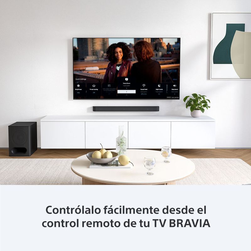 Sistema de teatro Sony BRAVIA Theatre System 6 HT-S60 negro contenido de caja
