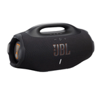 Parlante JBL Boombox 4 negro vista lateral