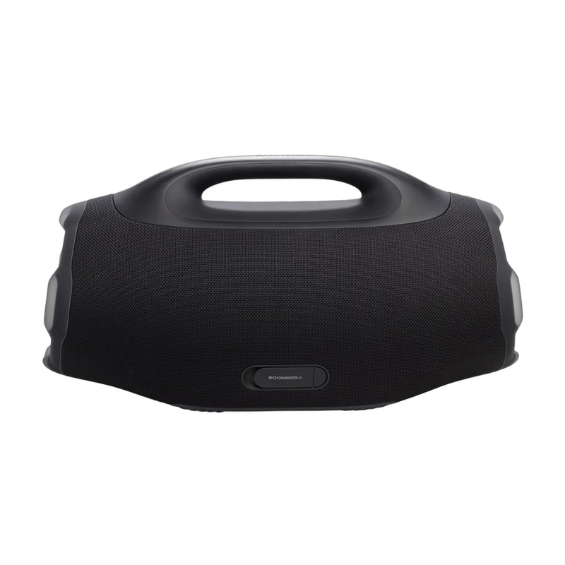 Parlante JBL Boombox 4 negro vista posterior