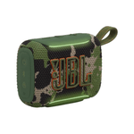 Parlante JBL GO5 camuflado vista lateral