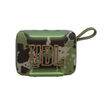 Parlante JBL GO5 camuflado vista frontal