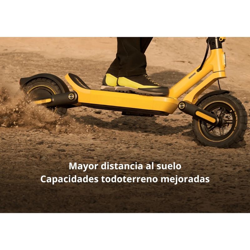 Scooter Xiaomi 6 Ultra autonomía hasta 75 km amarillo especificaciones
