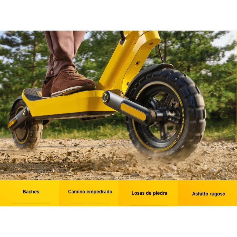 Scooter Xiaomi 6 Ultra autonomía hasta 75 km amarillo especificaciones