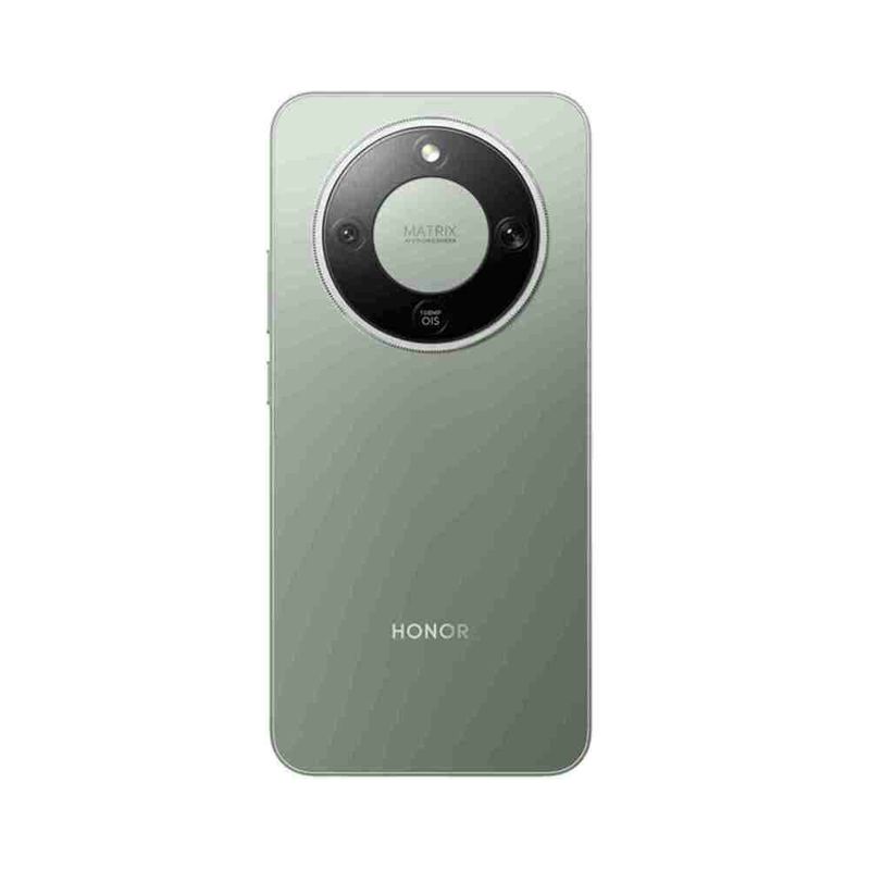 Celular HONOR Magic 8 Lite 512GB verde, batería 7500mAh dorsal