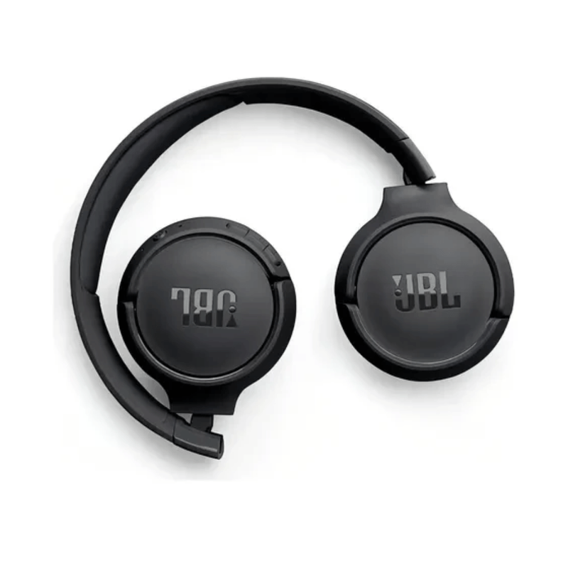 Audífonos JBL Tune 530BT negro diseño plegable
