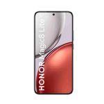 Celular HONOR Magic 8 Lite 512GB negro 7500mAh frontal