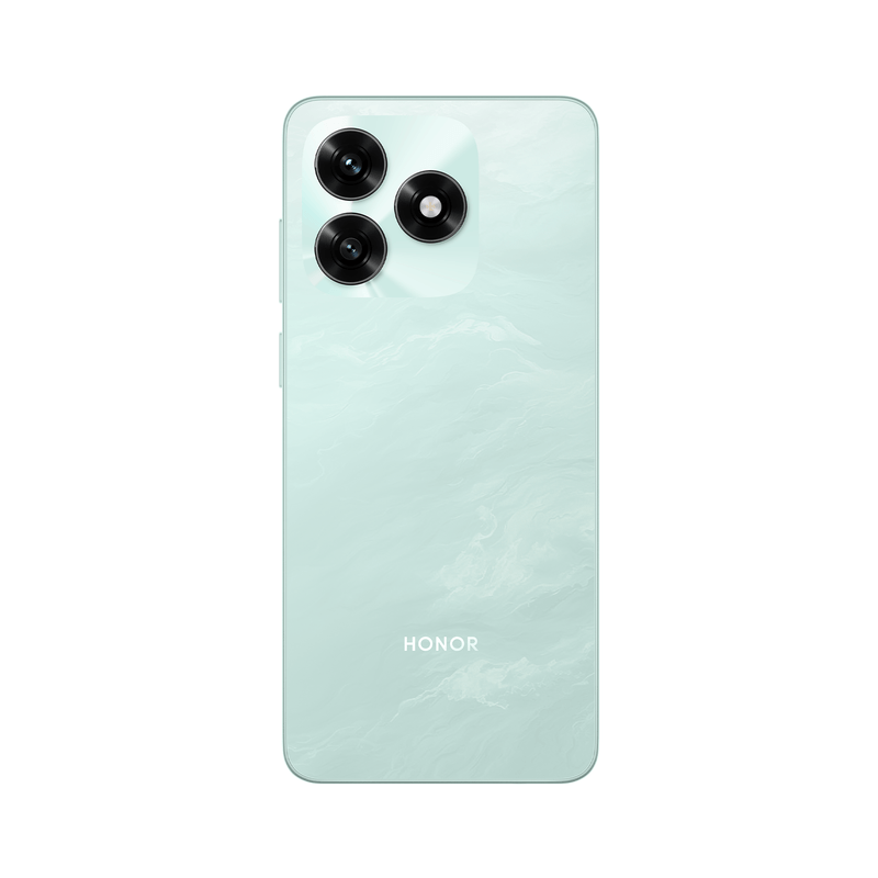 Celular Honor X5c Plus 4G 256GB cyan, batería 5260mAh frontal dorsal
