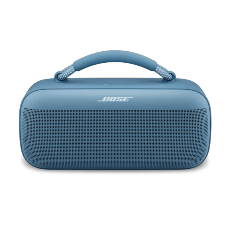 Parlante Bose SoundLink Max azul vista frontal