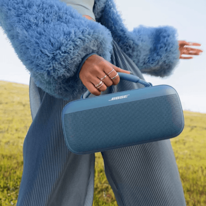 Parlante Bose SoundLink Max azul para exteriores