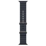 Correa Ocean Ultra OEM Apple Watch gris oscuro titanio frontal correa