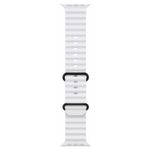 Correa Ocean Ultra OEM Apple Watch blanca hebilla negra tamaño