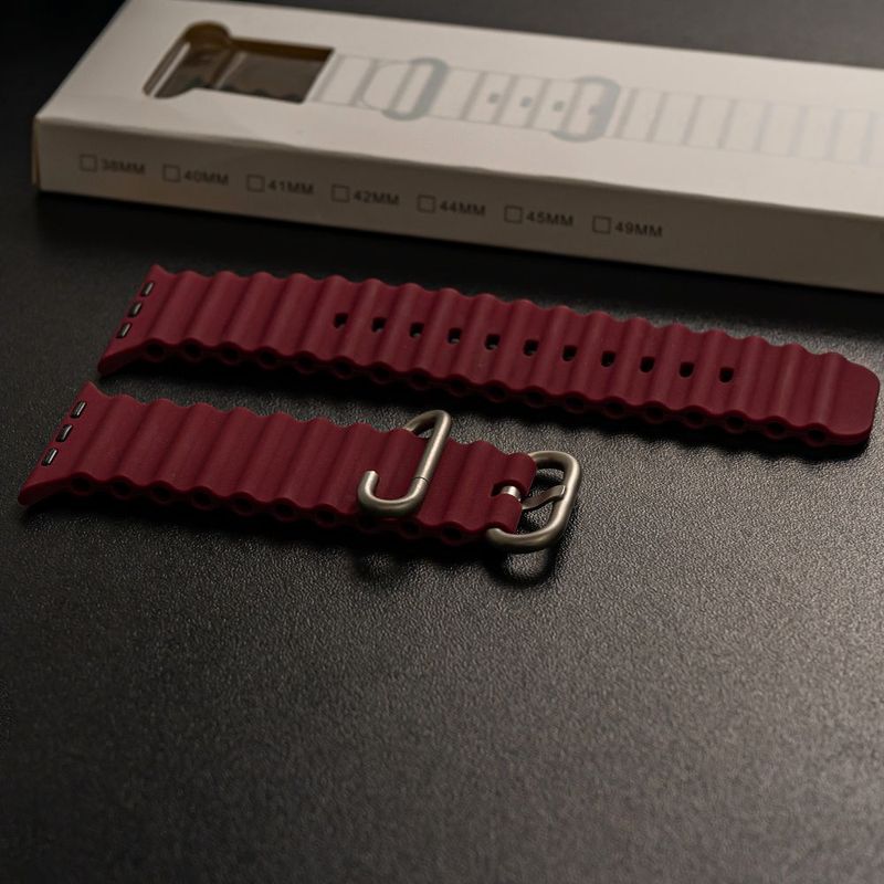 Correa Ocean Ultra OEM para Apple Watch vino contenido de caja
