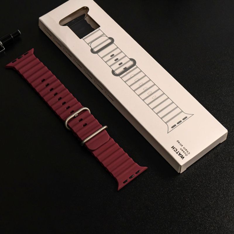 Correa Ocean Ultra OEM para Apple Watch vino longitud 210