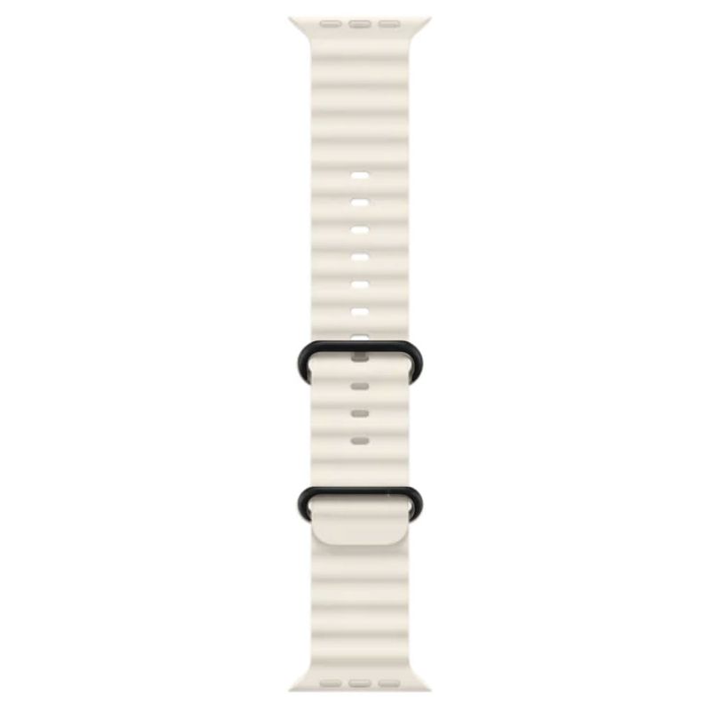 Correa Ocean Ultra OEM para Apple Watch beige longitud 210 mm