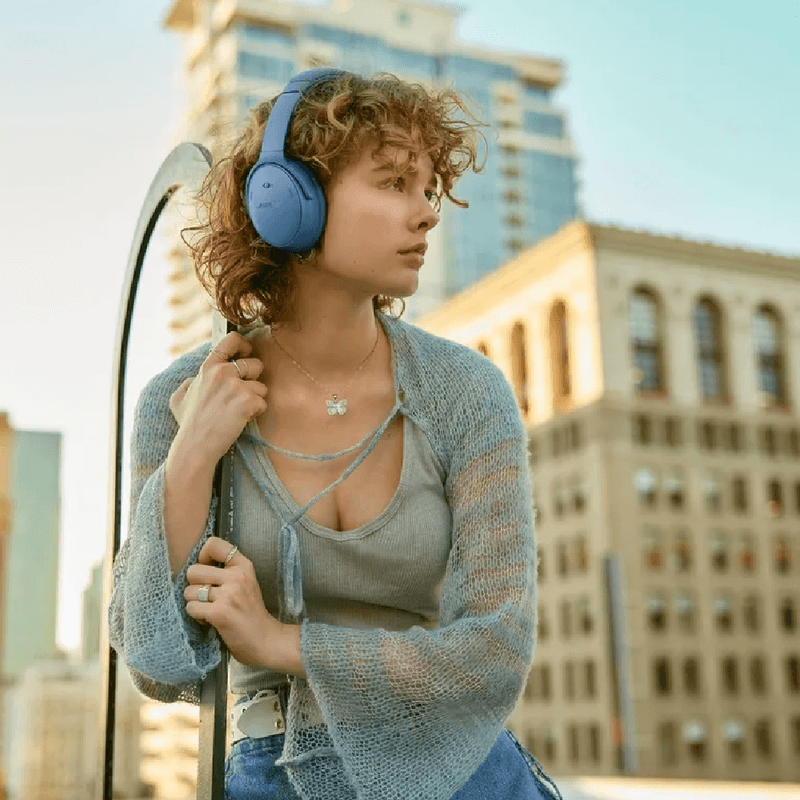 Audífonos Bose QuietComfort Headphones Blue Dusk batería 24h
