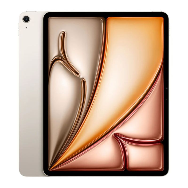 iPad Air 11 pulgadas M4 128GB color starlight vista frontal