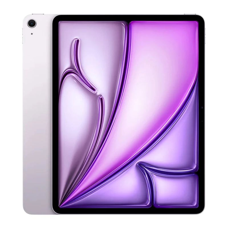 iPad Air 11 pulgadas M4 128GB cámara 12MP purple vista frontal