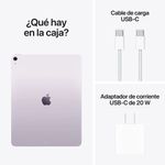 iPad Air 11 pulgadas M4 128GB cámara 12MP purple