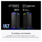 Parlante Sony ULT TOWER 9 negro woofer X-Balanced