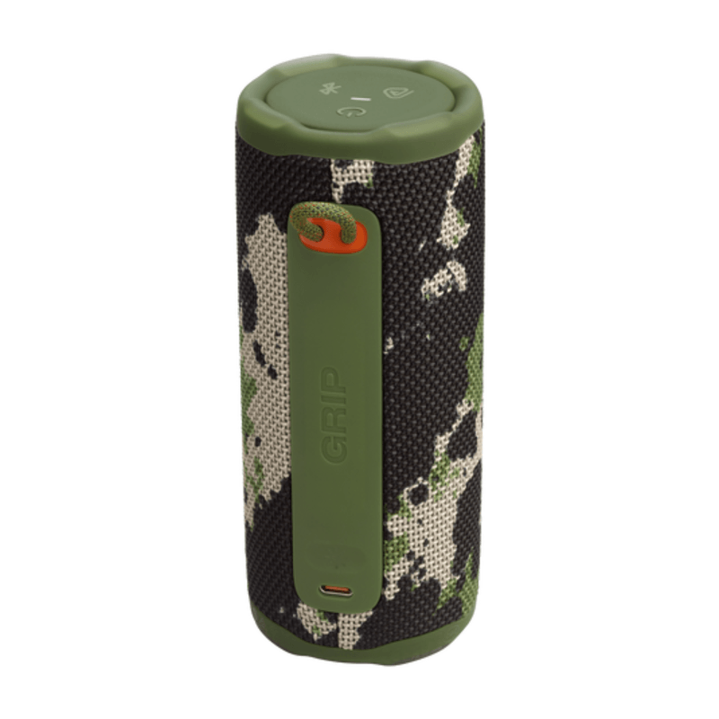 Parlante JBL Grip camuflado diseño portátil