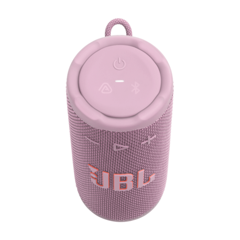 Parlante JBL Grip rosado potencia 16W RMS