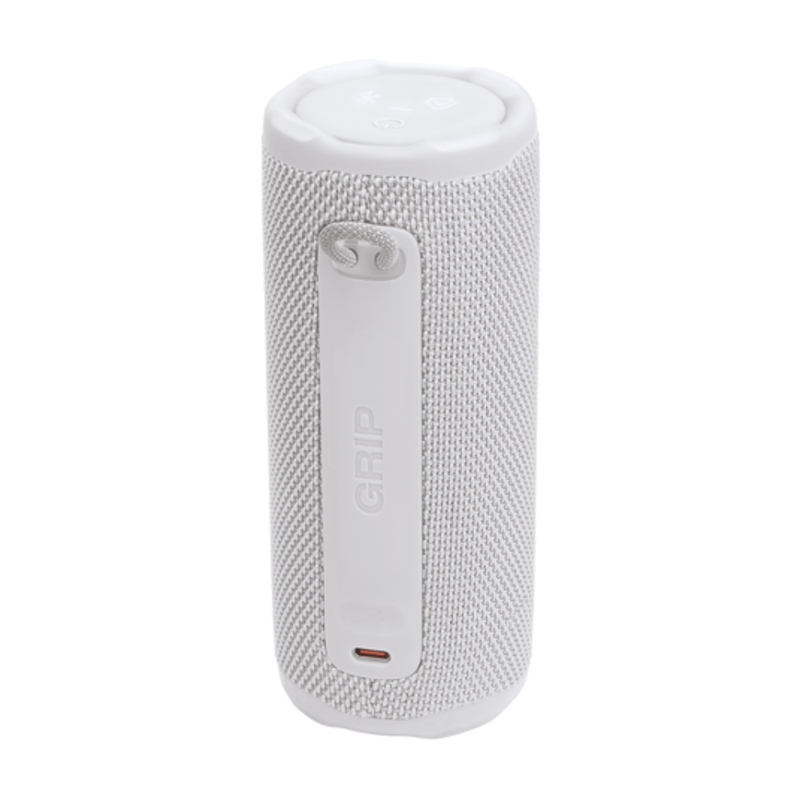 Parlante JBL Grip blanco diseño portátil