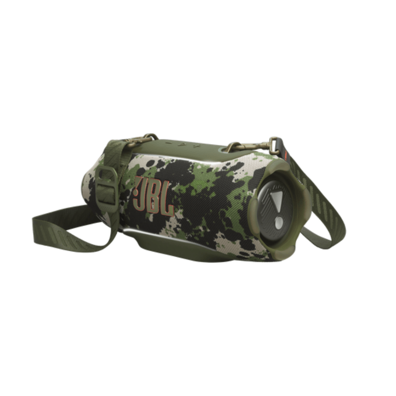 Parlante JBL Xtreme 5 camuflado diseño portátil