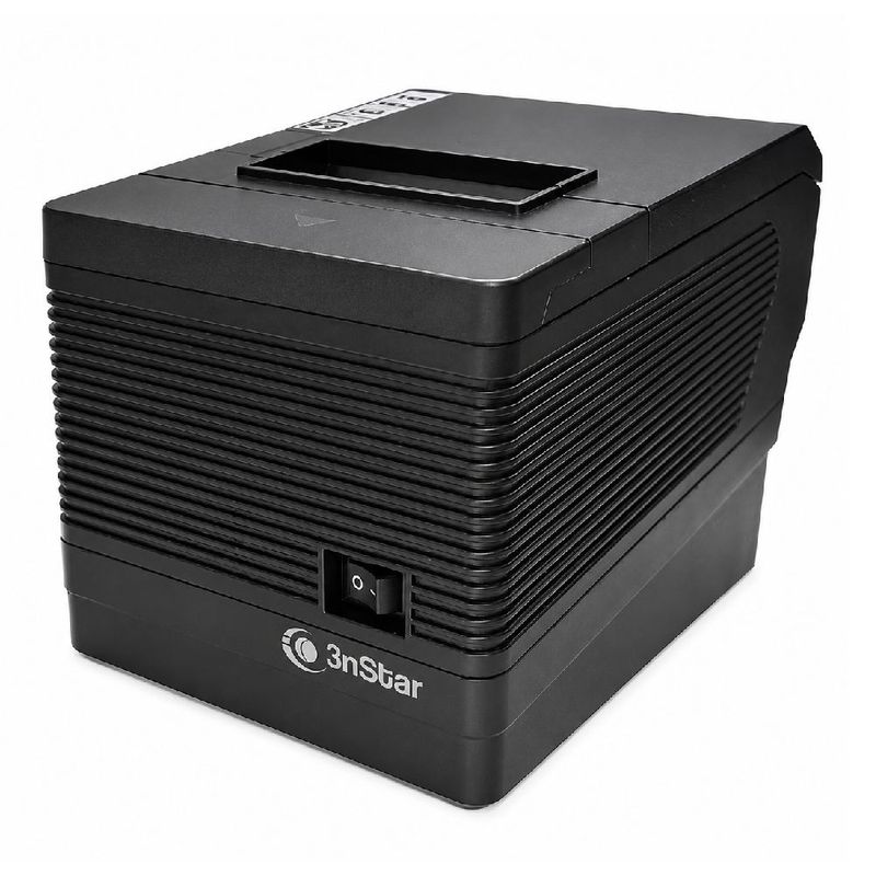 Impresora térmica 3nStar RPT008 80mm USB Ethernet frontal oblicuo