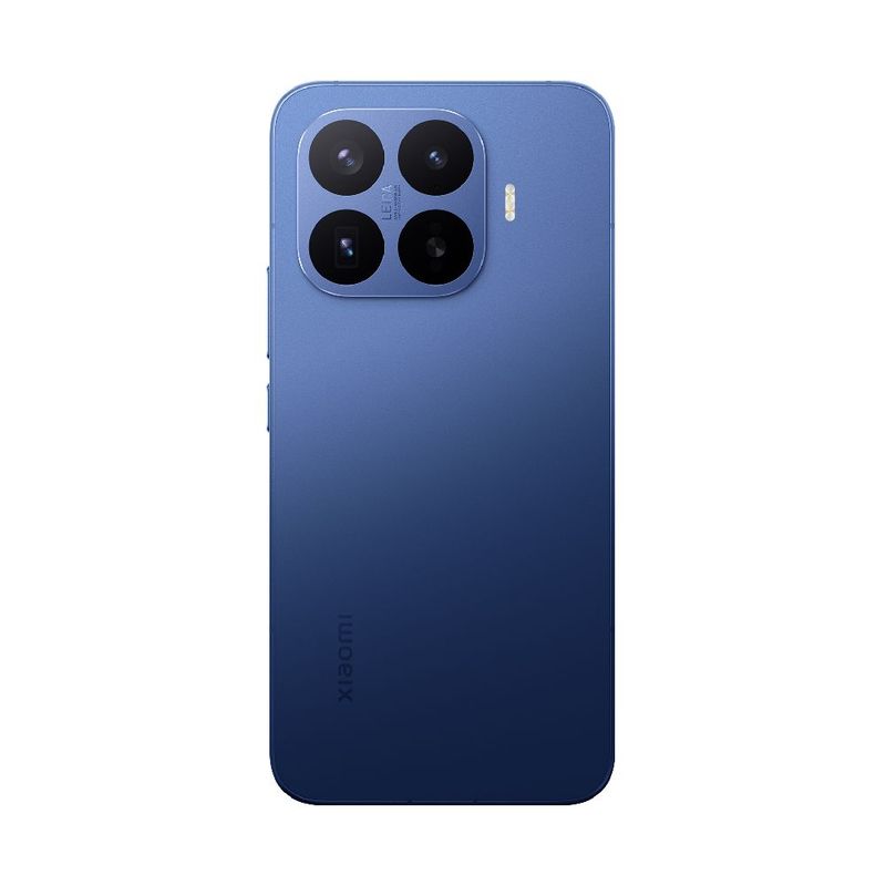 Celular Xiaomi 17T Pro 5G 512GB azul + Tag 4 Pack frontal celular diagonal dorsal